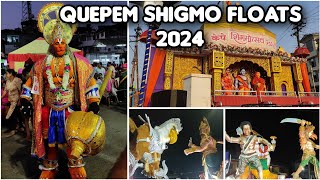 Quepem Shigmo Floats 2024 shigmotsav shigmo floats [upl. by Alcinia]