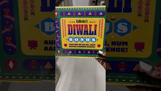 Unboxing Diwali hamper from Blinkit diwalihamper blinkit glamandglobevlogs [upl. by Craig319]