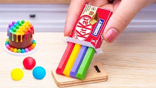 Amazing KitKat Cake Recipes  1000 Perfect Miniature Chocolate Cake Decorating IdeasRainbow KitKat [upl. by Crescint]