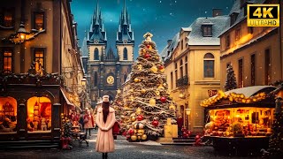 PRAGUE  THE MOST BEAUTIFUL CHRISTMAS CITY IN EUROPE  THE REAL SPIRIT OF CHRISTMAS [upl. by Karrah]