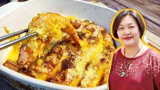 Cheesy Garlic Prawns Airfryer  蒜蓉芝士虾 [upl. by Budge621]