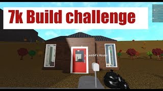 7k BUILD CHALLENGE IN BLOXBURG [upl. by Nomahs]