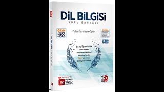 3D Yayınları Dil Bilgisi Soru Bankası [upl. by Annaeiluj]