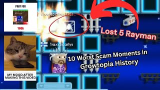 10 Worst Scam Moments in Growtopia History [upl. by Gavrila]