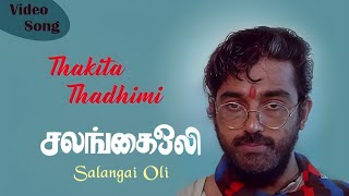 Salangai Oli  Thakita Thadimi  1080p HDTV Video Song DTS 51 Remastered Audio [upl. by Ordnael877]