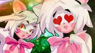 ROMANCING FNIA MANGLE  FNIA Visual Novel CloudNovel 4 [upl. by Llehsim]