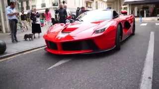 Ferrari LaFerrari à Cannes [upl. by Leyes115]