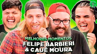 FELIPE BARBIERI amp CAUÊ MOURA NO PODPAH  MELHORES MOMENTOS [upl. by Weaks]