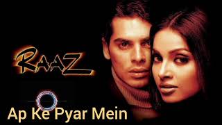 Aapke Pyar Mein Hum Full LYRICS Song  Raaz 1  Alka Yagnik  Bipasha Basu amp Dino Morea [upl. by Patti]