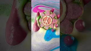 Flower Power from BoilampBubble oddlysatisfying bathbomb satisfying crush foamy asmr ⁣ [upl. by Smitt]