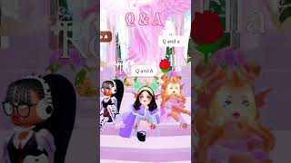 Q and A Royale high and real life royalehighroblox [upl. by Oalsecnew47]