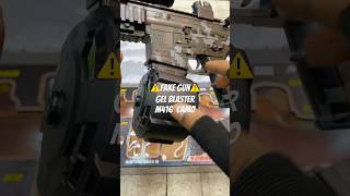 ⚠️Fake Gun⚠️ Gel Blaster M416 Camo Review [upl. by Llennahc]