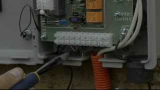 Instalacion de cerca electrificada intecmov [upl. by Renrag332]