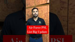 Air Force PSL List update shorts [upl. by Arnon287]