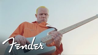 Flea Performs quotMaggot Brainquot on his Signature Active Jazz Bass  Artist Signature Series  Fender [upl. by Odraode532]