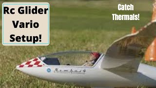 RC Glider Vario Setup  Specktrum [upl. by Paff]