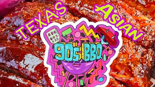 Texas BBQ with Asain Fushion flavor Explosions The New 90s BBQ [upl. by Arraic]