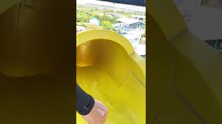 Fun at the water park 💦😲trampoline Assument waterpark viralvideo shorts [upl. by Ynnod]