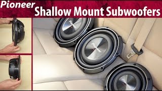 2015 Pioneer Shallow Mount Subwoofers [upl. by Odell]