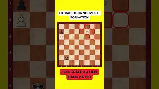 LE COUP DÉPAULE  chesscom chessgame chessbeginner echecs chess chess24 apprendre ajedrez [upl. by Annawek]