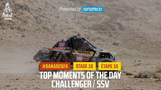 ChallengerSSV Top moments  Stage 10  Dakar2024 [upl. by Strenta777]