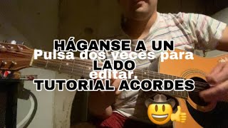 Háganse a un lado  Enigma Norteño  tutorial acordes [upl. by Otilopih]