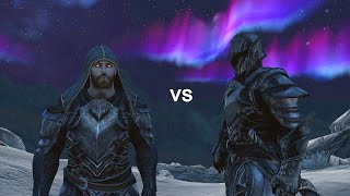 Level 300 Deathmage vs The Ebony Warrior  Skyrim PS5 [upl. by Moya]