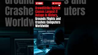 CrowdStrike Update Causes Largest IT Outage in History Grounds Flights amp Crashes Computers [upl. by Wilkie]