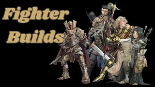 Some Fighter Builds Pathfinder 2e Level 1 [upl. by Buyse]