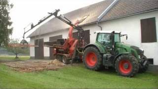 Fendt 936  Eschelböck Biber 80 [upl. by Sparky]