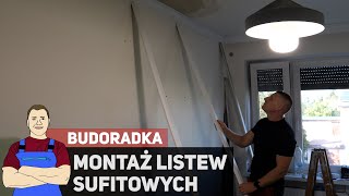 Elegancki montaż i wykończenie listew sufitowych [upl. by Araeit905]