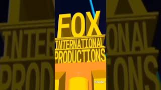 fox international productions logo [upl. by Eelnyl823]