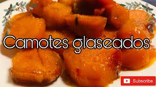 CAMOTES GLASEADOS 🍠  Receta Fácil [upl. by Nicolle]