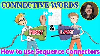 Connectors of Sequence in English Swags29 englishvocabularyconnectivesviral [upl. by Otrebmal545]