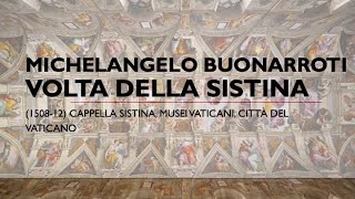 Michelangelo Volta della Cappella Sistina [upl. by Elleinwad]