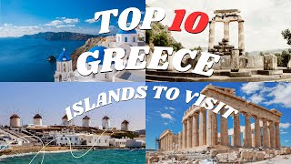 Greece Travel GuideThe Ultimate Top 10 Destinations in Greece [upl. by Ahseuqal462]