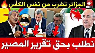 🔥 القبائليون يفجرونها💥  نريد حق تقرير المصير 🇩🇿💥في الأمم المتحدة وبحضور الجزائر [upl. by Aserehtairam]