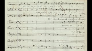 JD Zelenka  Qui Tollis From Missa Sanctae Caeciliae ZWV 1 w Manuscript [upl. by Lantha]