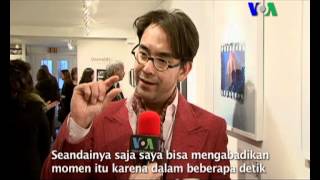 Iwan Bagus  Liputan Pop News VOA untuk Dahsyat April 2012 [upl. by Trina]