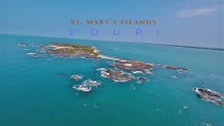 One Shot FPV Video of St Marys Island Udupi [upl. by Akital]