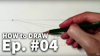 Learn to Draw 04  OnePoint Perspective [upl. by Ecirtnuahs455]