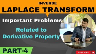 Inverse Laplace Transform  Problems Related to Derivative Property  Most Important Problems [upl. by Charmion]