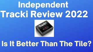 Tracki GPS Tracker Review 2022  For Luggage Better Than Tile [upl. by Isherwood]