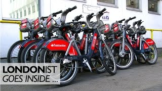 Inside The Cycle Hire Depot [upl. by Rosdniw]