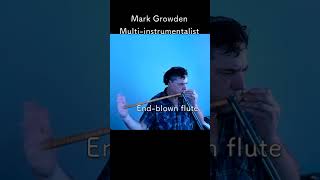 Selijefloyte Cool instruments with Mark Growden musicianinterview conversationswithmusicians [upl. by Adehsor]