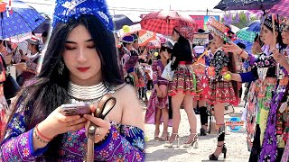 LARGEST HMONG NEW YEAR PHONSAVANH XIENG KHOUANG LAOS 2024 [upl. by Tedmann]