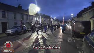 Newtownards Protestant Boys  Crossgar Young Defenders band parade 2024 [upl. by Tanner]