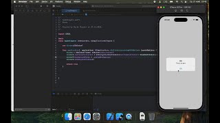 How to Create a Simple Alert in UIKit  iOS Development Tutorial [upl. by Olegnalehcim189]