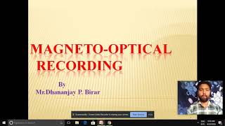 Magnetooptical Recording [upl. by Guillema287]