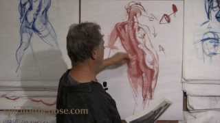 How to Draw The Figure With Line and Tone Part 3 for Figure Drawing [upl. by Rdnaskela387]